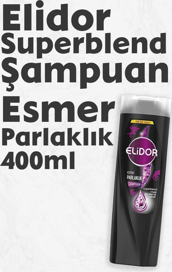 Elidor Superblend Şampuan Esmer Parlaklık 400 ml - Image 1