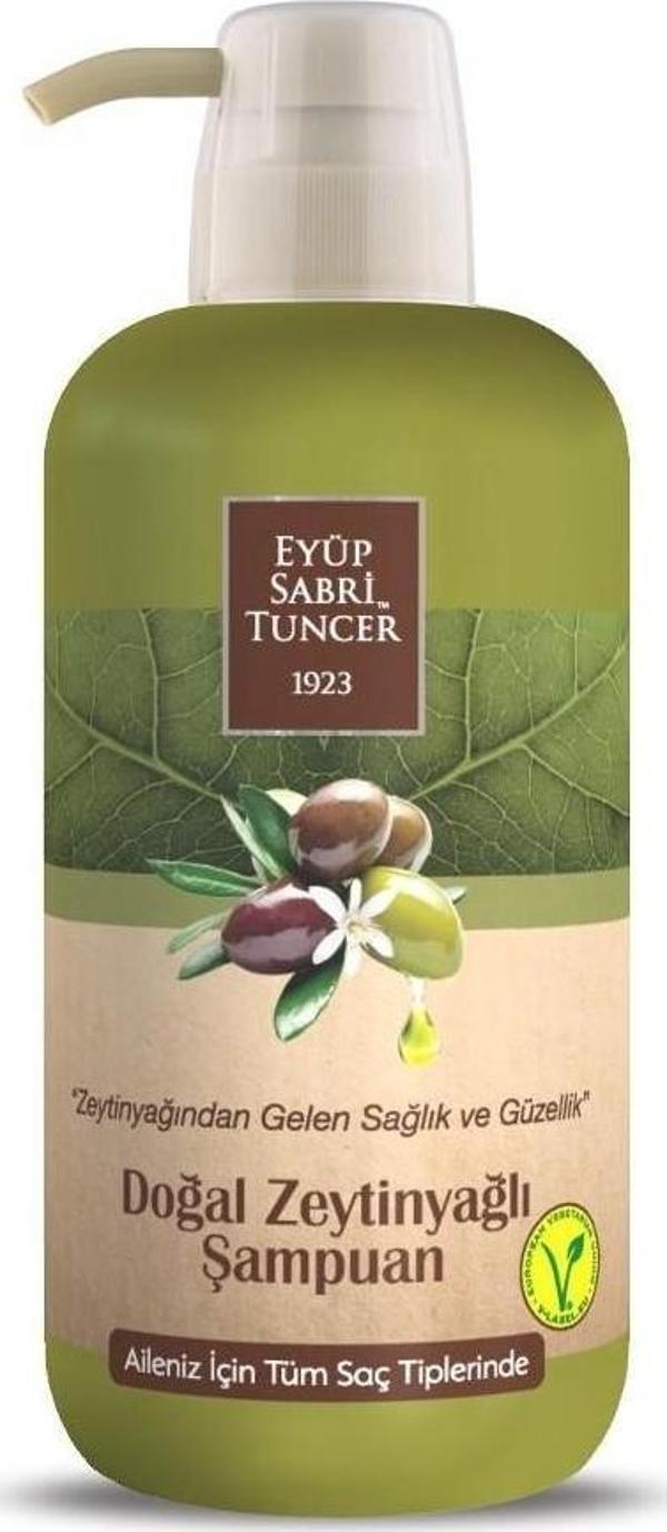 Eyüp Sabri Tuncer 600 ml Doğal Zeytinyağlı Şampuan - Image 1