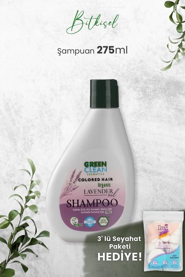 Green Clean Şampuan Lavender 275 ml ve Hediyeli - Image 1