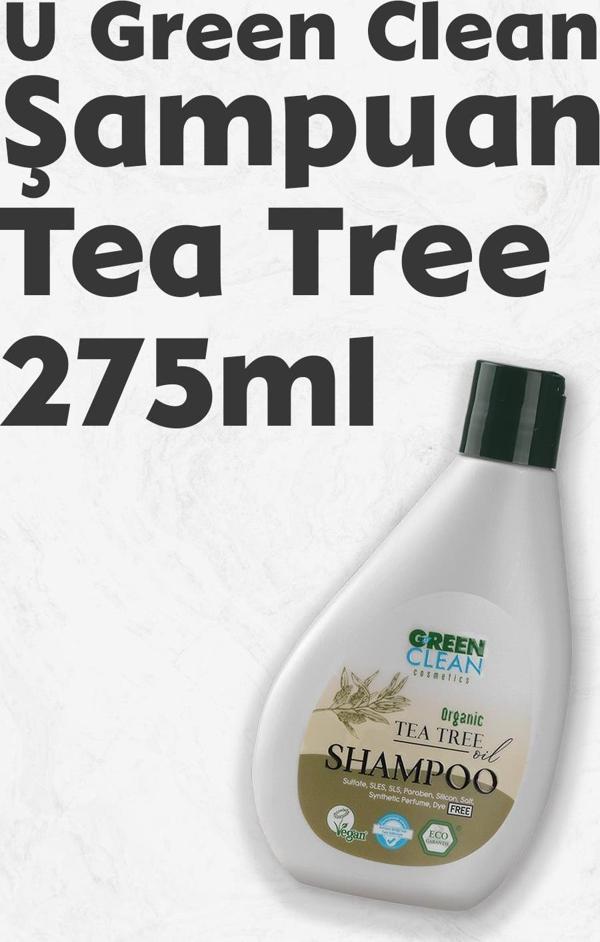 Green Clean Şampuan Tea Tree 275 ml - Image 1