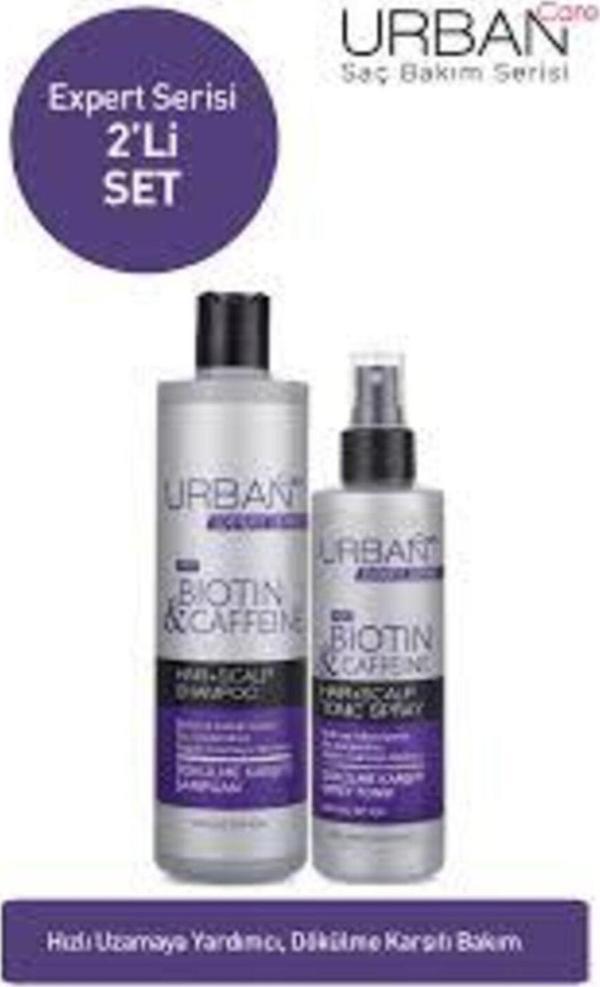 Urban Care Expert Biotin & Kafein Şampuan ve Sprey Tonik - Image 1