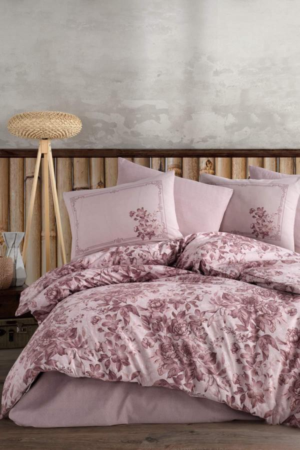 Newhome Ranforce Sofrano Pembe Tek Kişilik Nevresim Takımı - Image 1