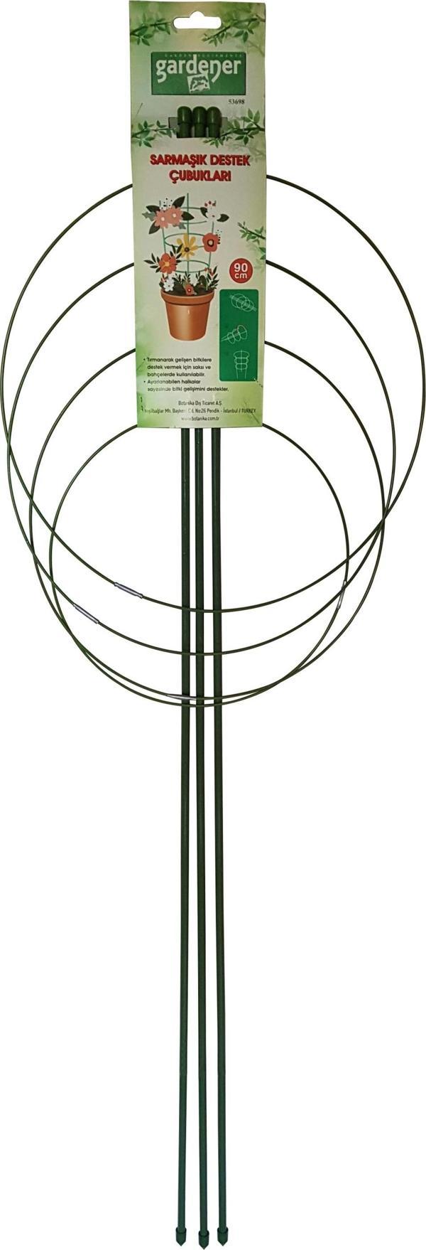 Gardener 53698 Halkalı Destek (sarmaşık) Çubuğu-90 Cm - Image 1