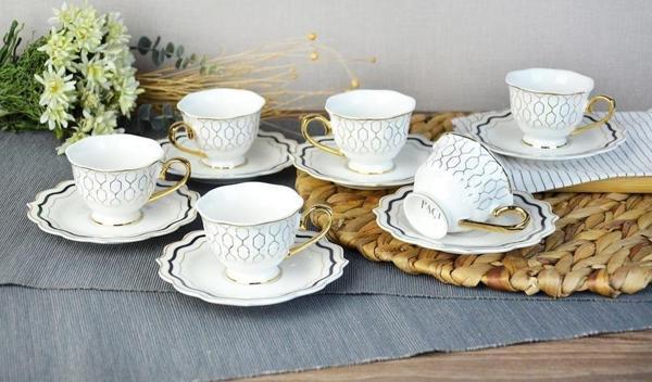 Paçi Valeria 6 Kişilik Kahve Takımı - Image 1
