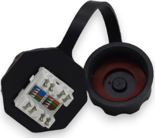 KEYSTONE JACK UTP CAT6 180 D IP67 VİDALI EDÜSTRİYEL - Image 1