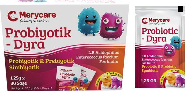 Kedi ve Köpekler için Probiyotik Dyra 30X1,25gr  - Image 1