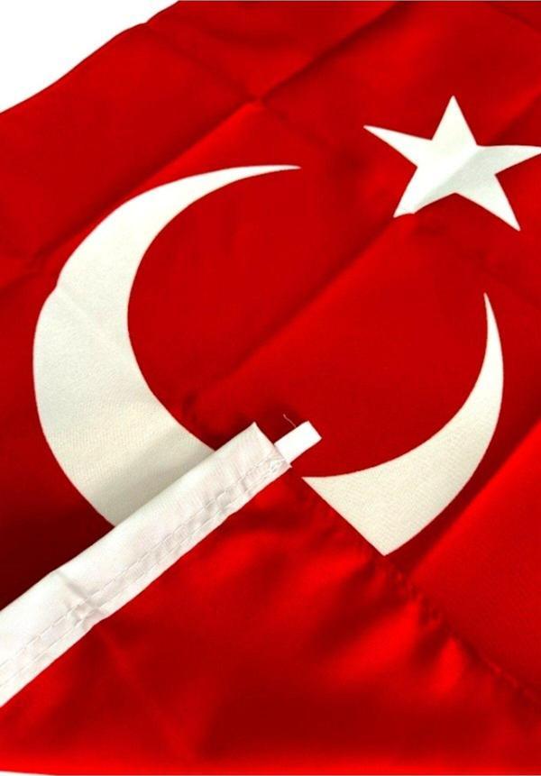 Yıldızsan Bayrak 100x150 Cm Alpaka Kumaş Türk Bayrağı 1. Kalite - Image 1