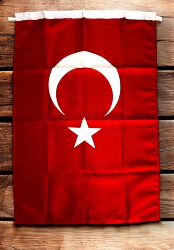 Yıldızsan Bayrak 50X75 Cm Alpaka Kumaş Türk Bayrağı 1. Kalite - Image 1