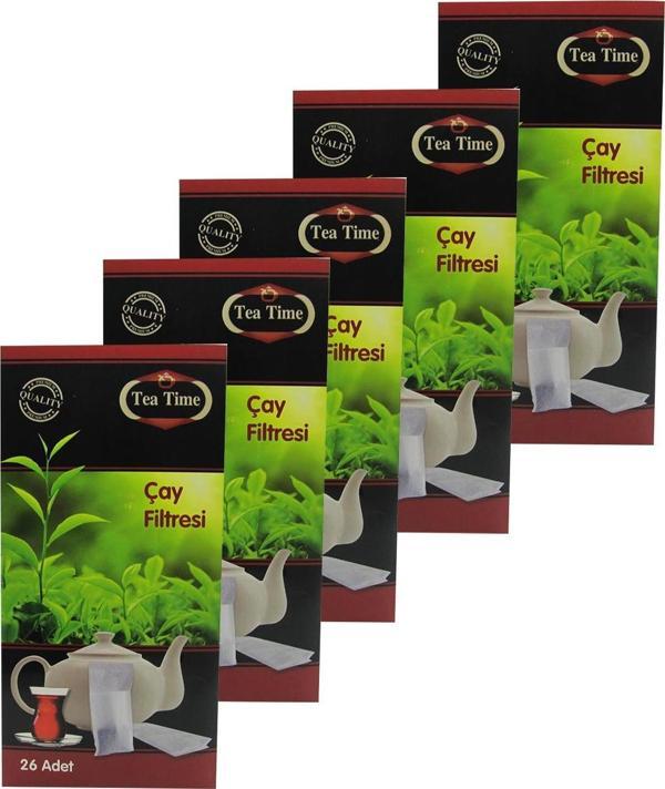 Çay Filtresi 5 Paket 130 Premium Kalite - Image 1