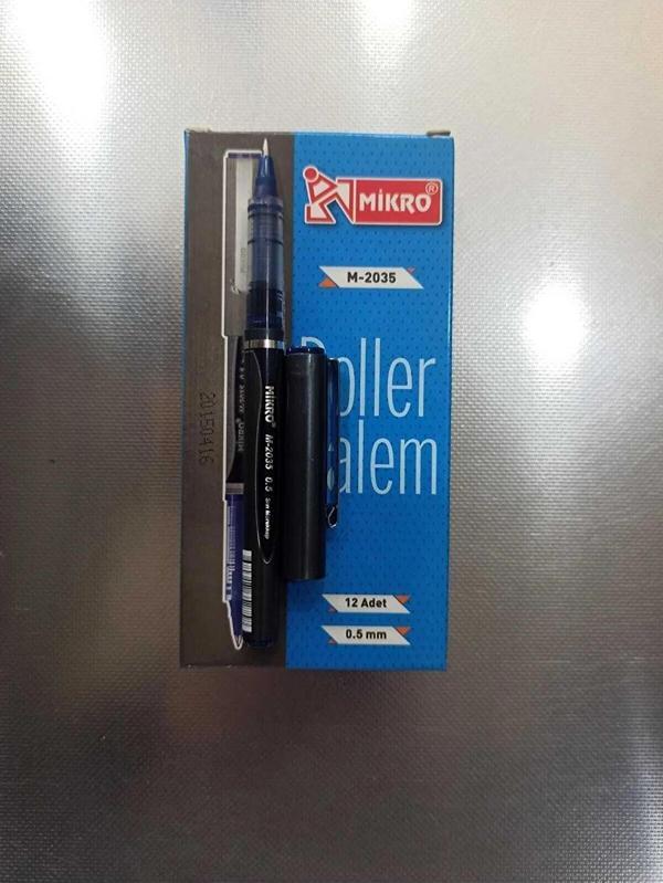MİKRO M-2035 ROLLER KALEM 0.7MM MAVİ 12 ADET - Image 1