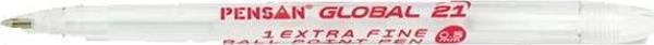 PENSAN TÜKENMEZ KALEM GLOBAL O.5mm KIRMIZI 2221 - Image 1