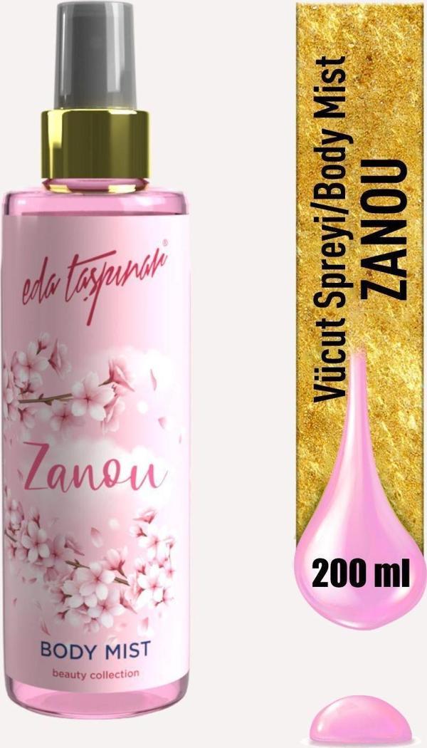 Eda Taşpınar Zanou Cherry Blossom Body Mist - 200 ML (EGY0044) - Image 1