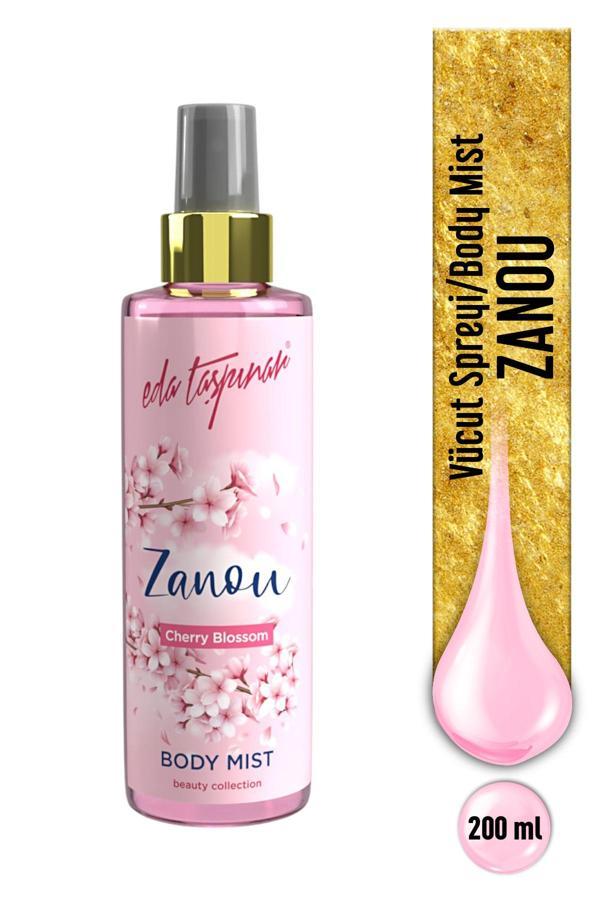 Eda Taşpınar Zanou Cherry Blossom Body Mist - 200 ML (EGY0044) - Image 1