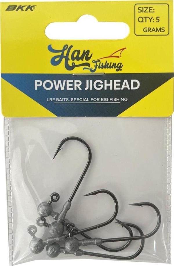 HanFish Power 5 Adet Jig Head - Image 1
