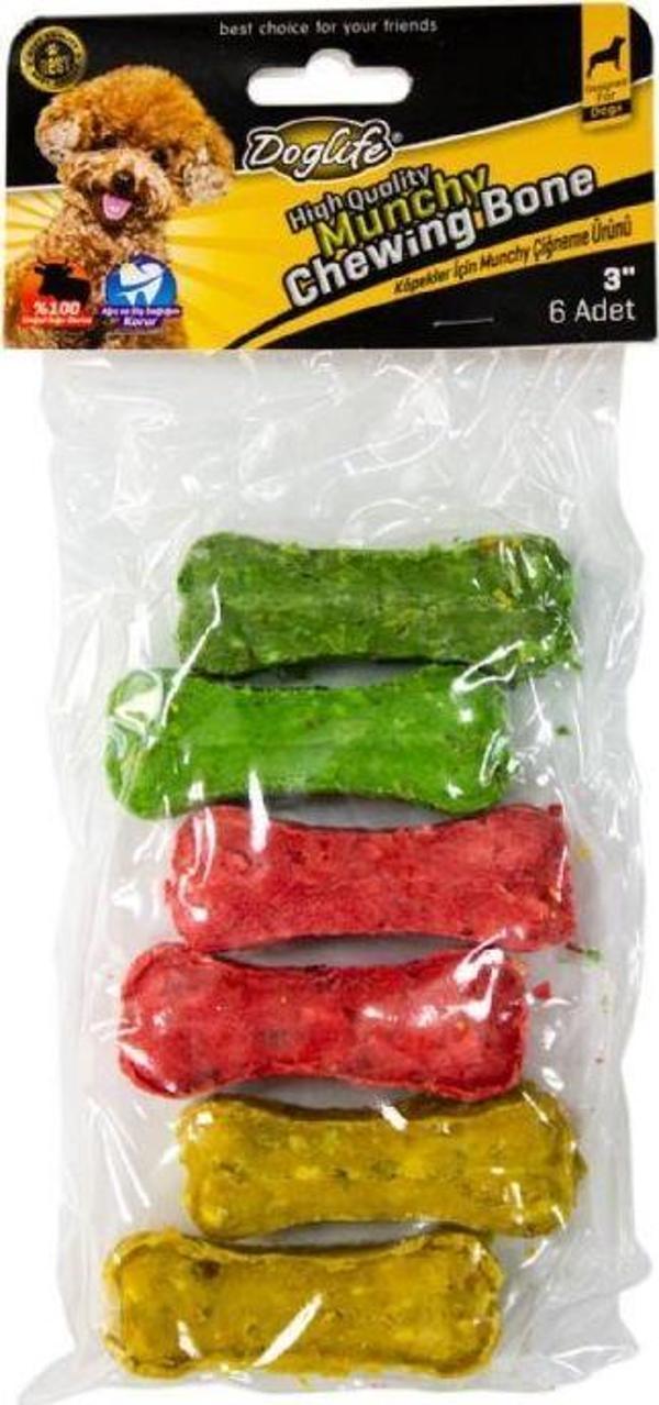 DOGLİFE PRESS KEMİK ÇİĞNENEBİLİR 25GR/AD. 6LI - Image 1