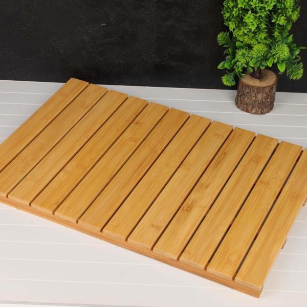Bambu Büyük Boy Banyo Matı Banyo Paspası 40x60 - Image 1