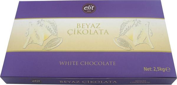 Elit Fildişi/Beyaz Kuvertür 2,5 Kg Mor Seri - Image 1