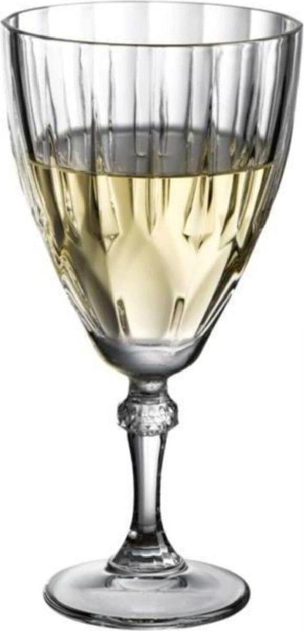 Paşabahçe 44757 diamond ayaklı bardak - kadeh bardağı 6 lı - Image 1