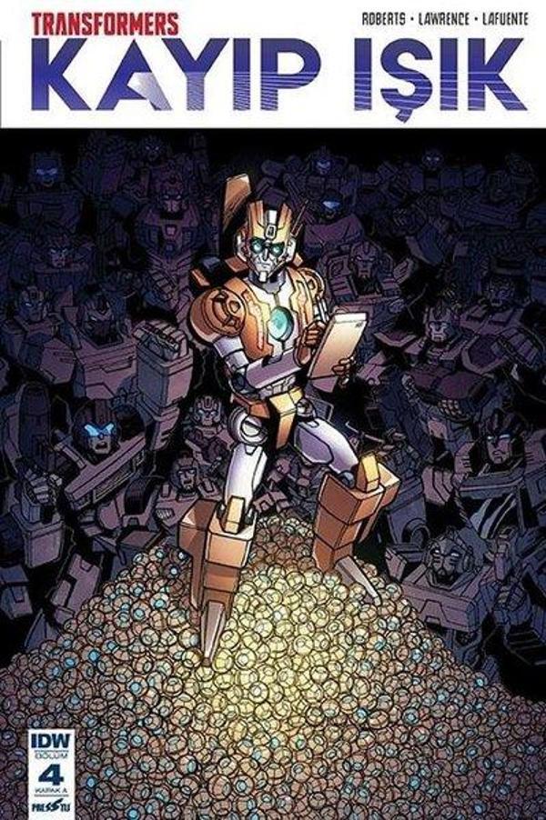 Transformers Kayıp Işık Bölüm 4 Kapak A - Presstij Kitap - Image 1
