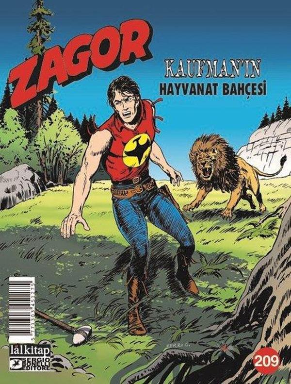 Zagor Sayı 209-Kaufman'ın Hayvanat Bahçesi - Lal - Image 1