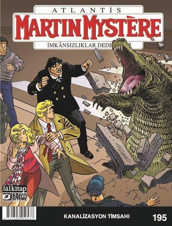 Martin Mystere Sayı 195-Kanalizasyon Timsahı - Lal - Image 1
