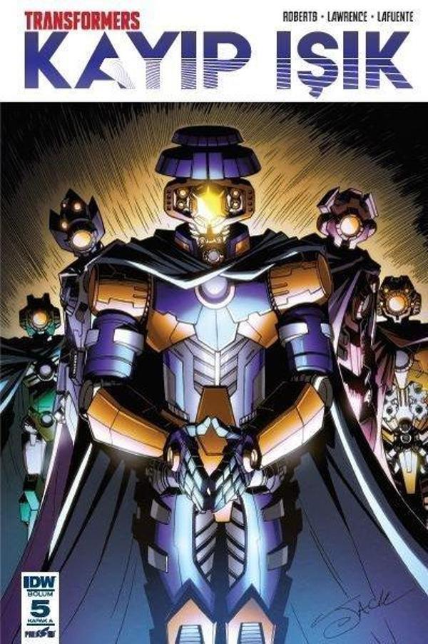 Transformers Kayıp Işık Bölüm 5 Kapak-A - Presstij Kitap - Image 1