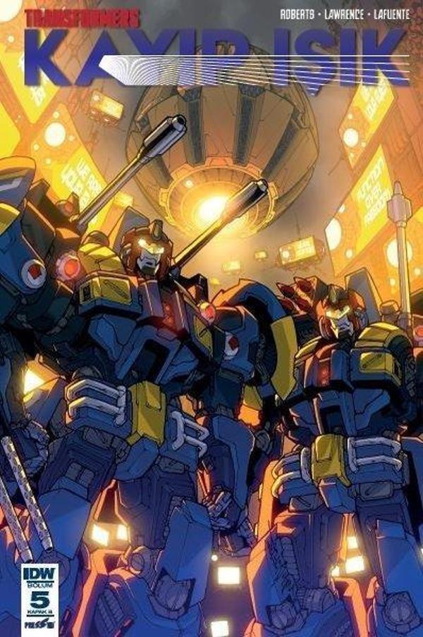 Transformers Kayıp Işık Bölüm 5 Kapak-B - Presstij Kitap - Image 1