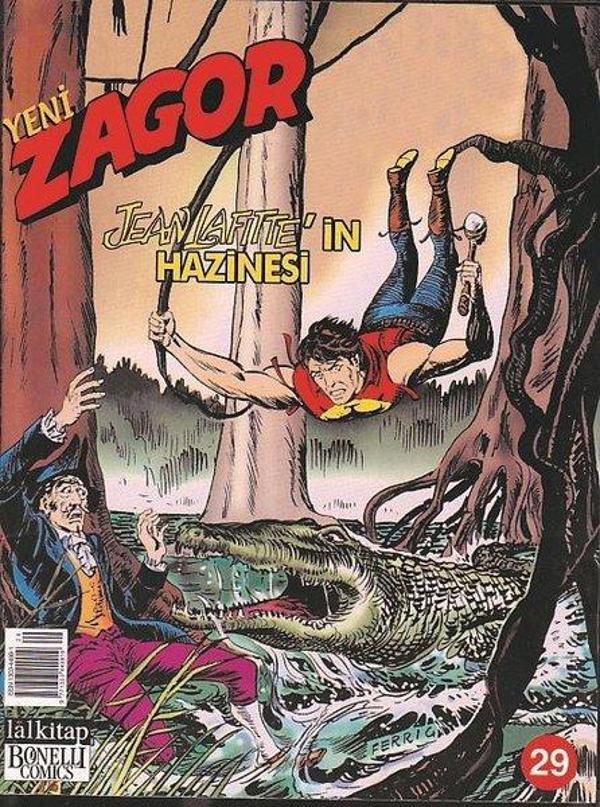 Zagor Sayı 29-Jean Lafitte'nin Hazinesi - Lal - Image 1