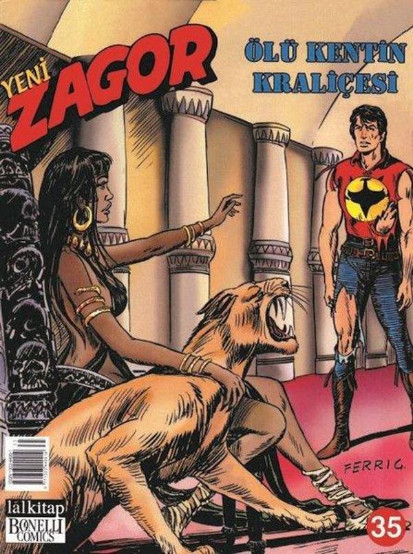 Zagor Sayı 35-Ölü Kentin Kraliçesi - Lal - Image 1