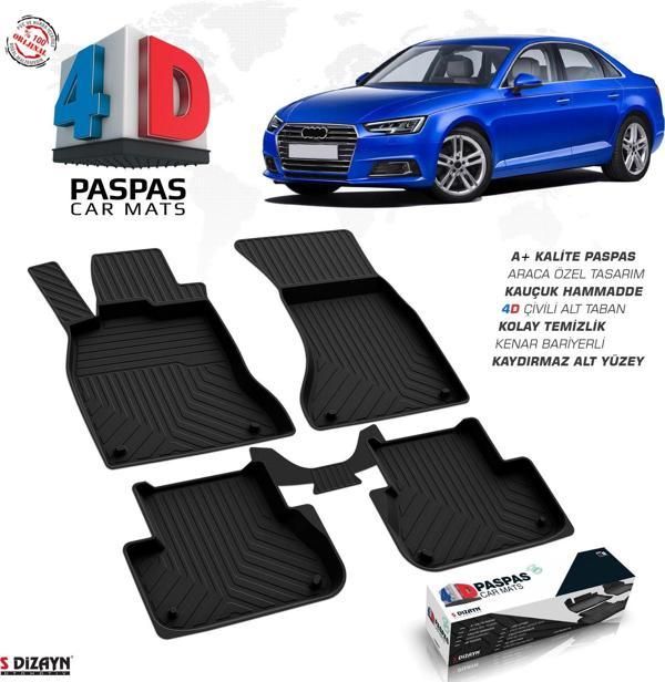 Audi A4 4D Havuzlu Paspas 2016-2019 A+Kalite - Image 1