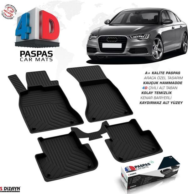 Audi A6 4D Havuzlu Paspas 2011-2018 A+Kalite - Image 1