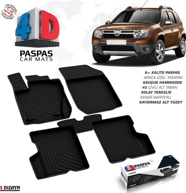 Dacia Duster 4D Havuzlu Paspas 2009-2018 - Image 1