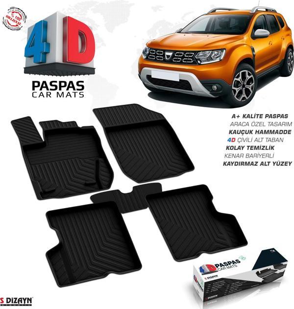 Dacia Duster 4X2 4D Havuzlu Paspas 2018 ve Üzeri - Image 1