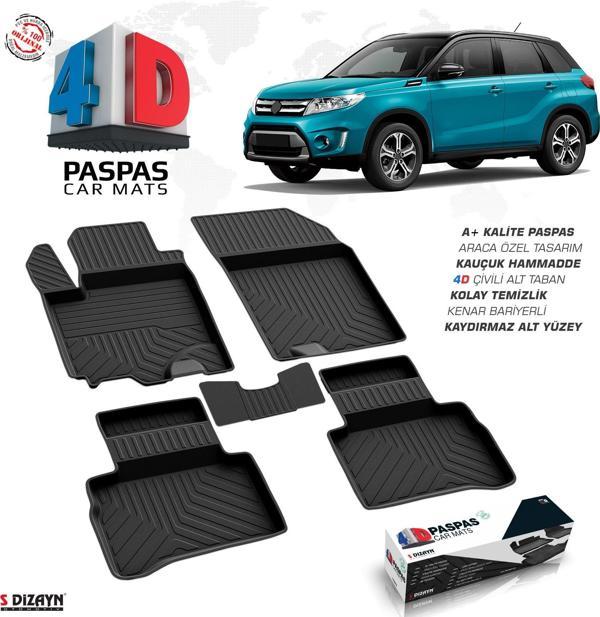 Suzuki Vitara 4D Havuzlu Paspas 2015 ve Üzeri A+Kalite - Image 1