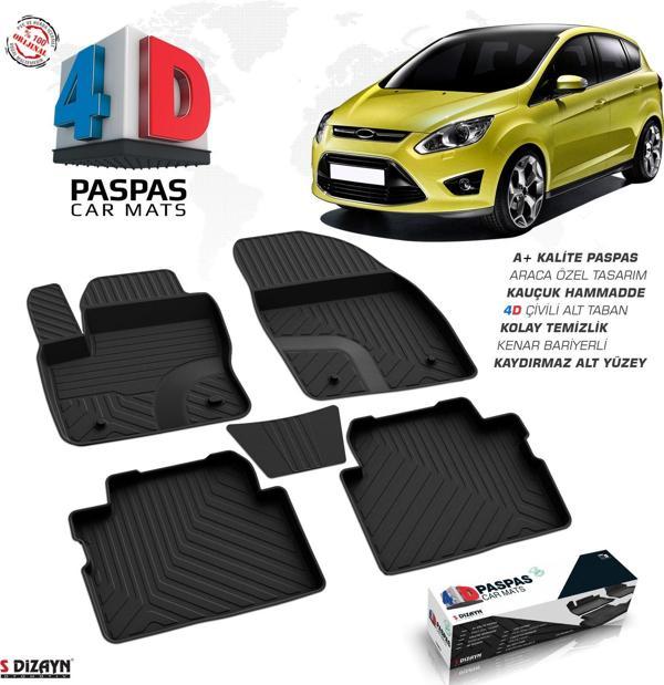 Ford C-Max 4D Havuzlu Paspas 2011 ve Üzeri A+ Kalite - Image 1