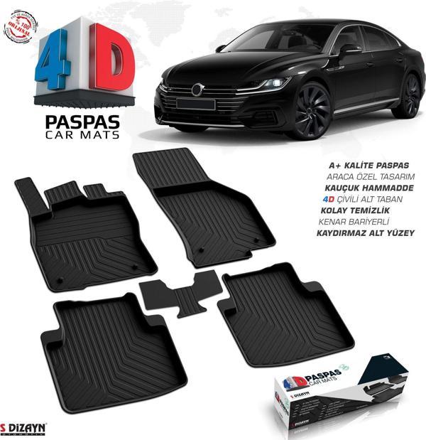 VW Arteon 4D Havuzlu Paspas 2017 ve Üzeri A+Kalite - Image 1