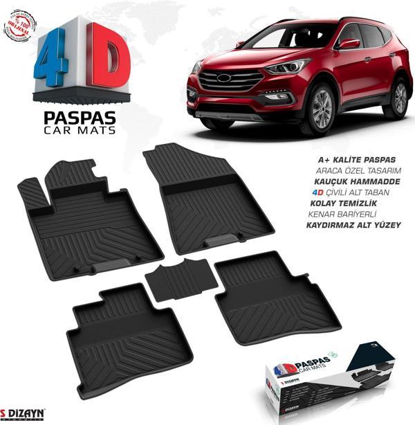 Hyundai Tucson 4D Havuzlu Paspas 2015 ve Üzeri A+Kalite - Image 1