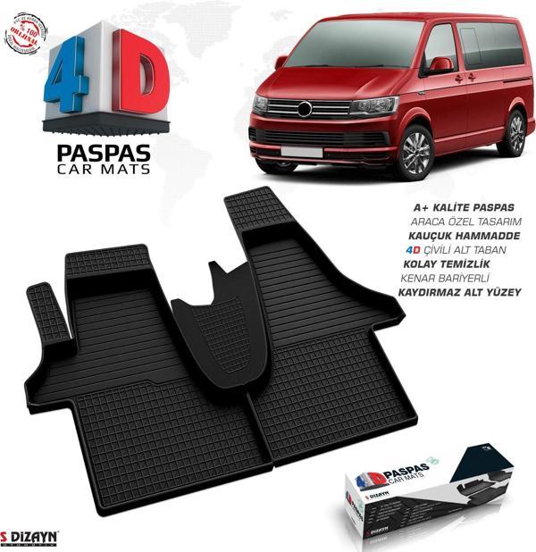 VW Transporter T6 4D Havuzlu Paspas 2015 Üzeri A+Kalite - Image 1