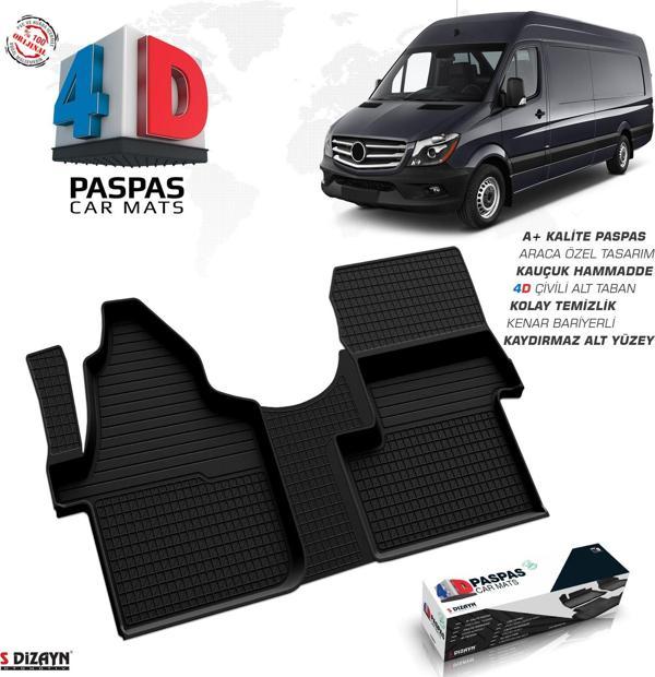Mercedes Sprinter W906 4D Havuzlu Paspas 2006 Üzeri Ön Tek Koltuk - Image 1
