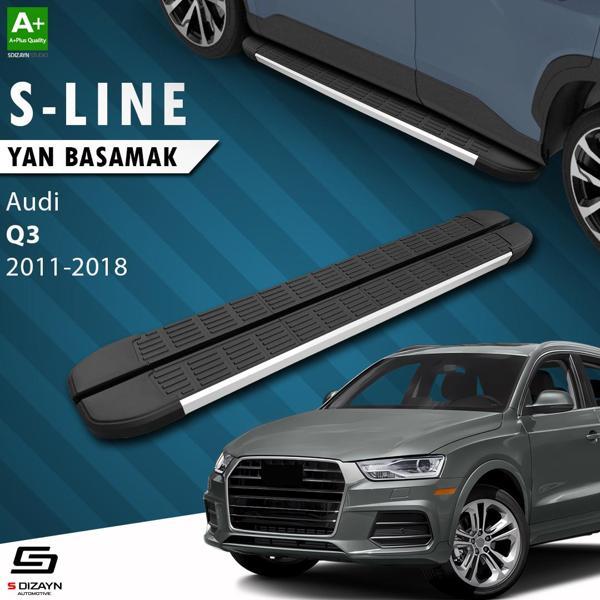 S-Dizayn Audi Q3 8U S-Line Aluminyum Yan Basamak 173 Cm 2011-2018 - Image 1