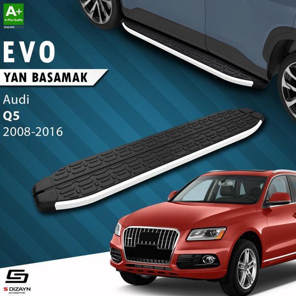 S-Dizayn Audi Q5 Evo Aluminyum Yan Basamak 183 Cm 2008-2016 - Image 1