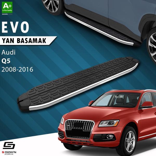 S-Dizayn Audi Q5 Evo Krom Yan Basamak 183 Cm 2008-2016 - Image 1