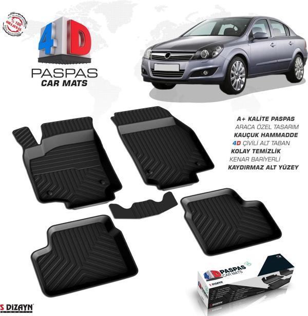 Opel Astra H SD 4D Havuzlu Paspas 2004 ve Üzeri A+Kalite - Image 1