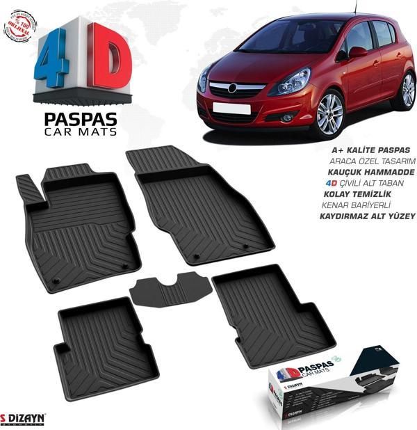 Opel Corsa D 4D Havuzlu Paspas 2007-2014 A+Kalite - Image 1