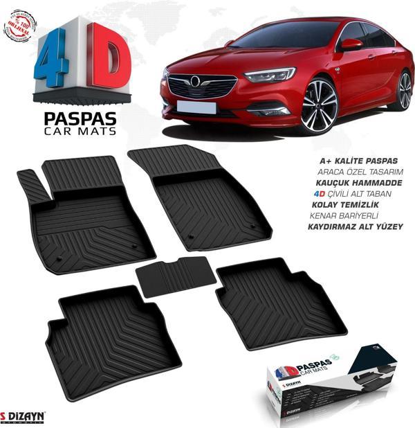 Opel Insignia 4D Havuzlu Paspas 2017 ve Üzeri A+Kalite - Image 1