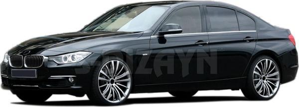 S-Dizayn Bmw 3 Serisi F30 Krom Cam Çıtası 4 Prç 2012 Üzeri - Image 1