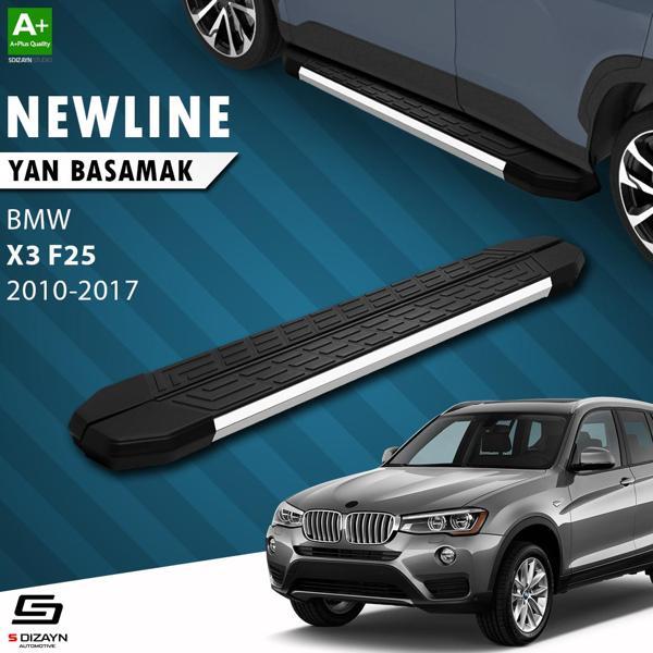 S-Dizayn Bmw X3 F25 NewLine Krom Yan Basamak 193 Cm 2010-2017 - Image 1