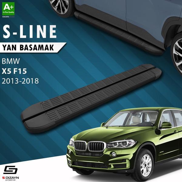 S-Dizayn Bmw X5 F15 S-Line Siyah Yan Basamak 193 Cm 2013-2018 - Image 1