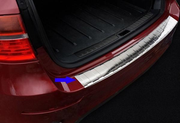 S-Dizayn Bmw X6 E71 Krom Arka Tampon Eşiği 2007-2018 - Image 1