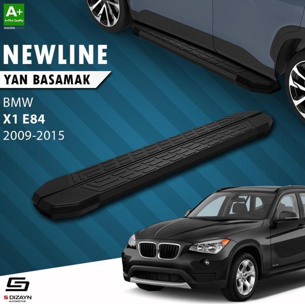 S-Dizayn Bmw X1 E84 NewLine Siyah Yan Basamak 183 Cm 2009-2015 - Image 1